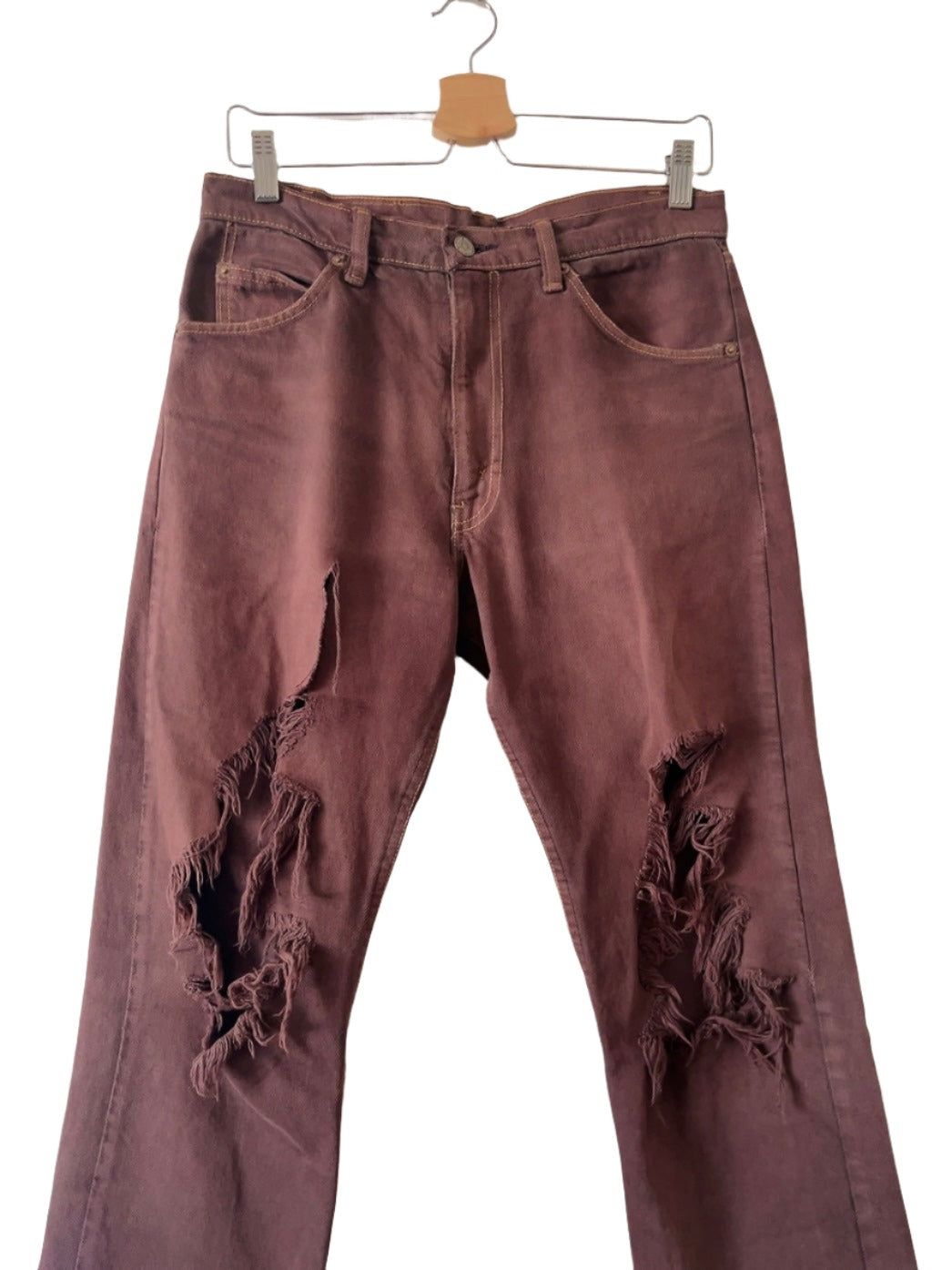 Levi’s vintage ripped denim