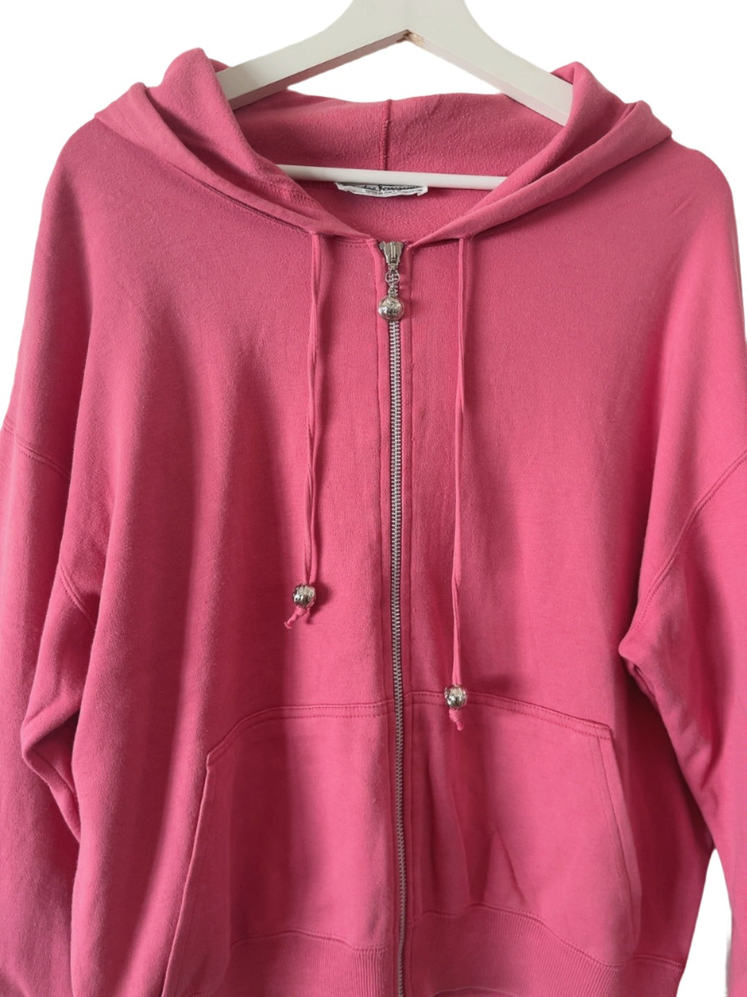 Salvatore Ferragamo vintage logo embroidery hoodie