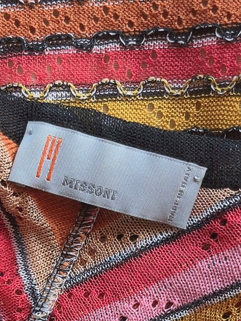 M MISSONI vintage knit one-piece dress