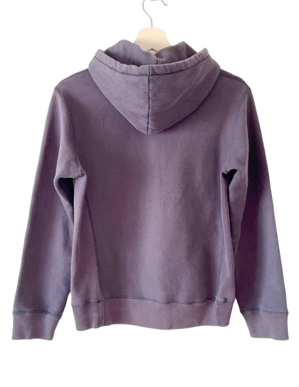 A.P.C navy heavy weight cotton hoodie