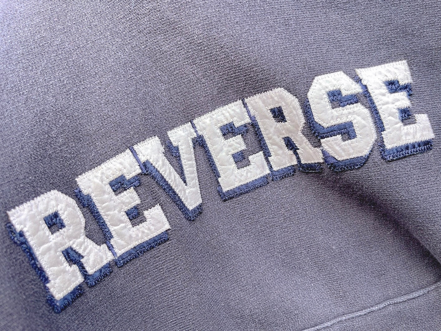 A.P.C navy heavy weight cotton hoodie