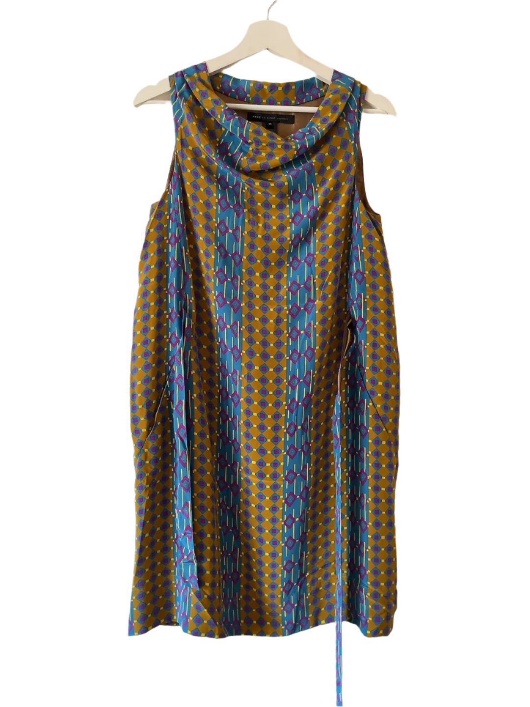 MARC BY MARC JACOBS silk belt dress