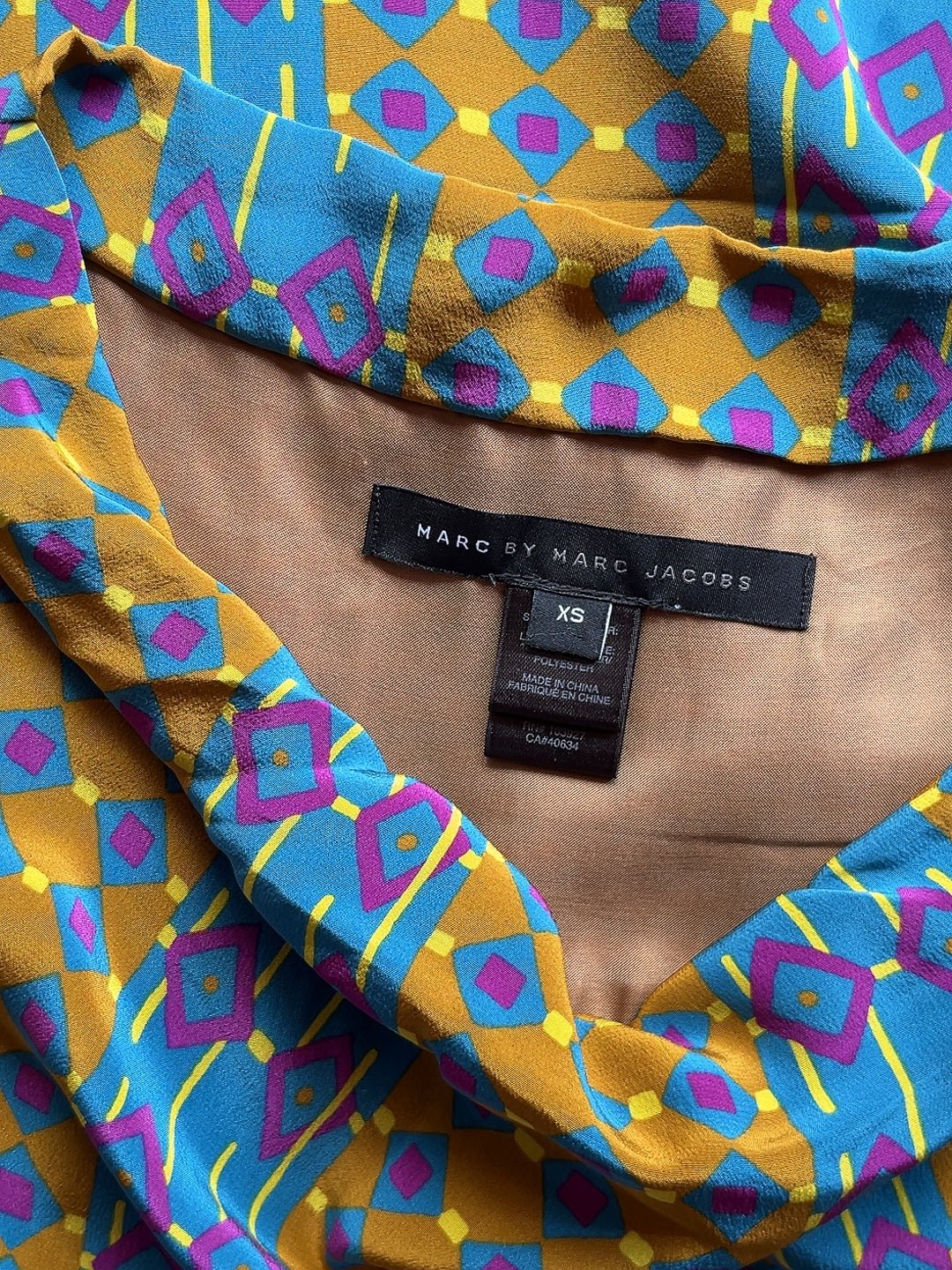 MARC BY MARC JACOBS silk belt dress