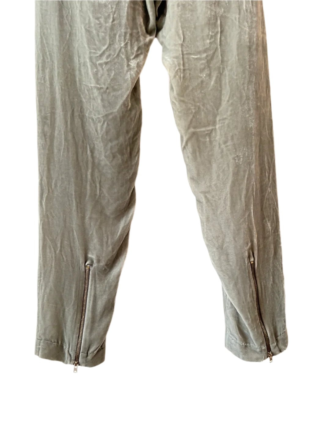girl - Band of Outsiders gray velour pants
