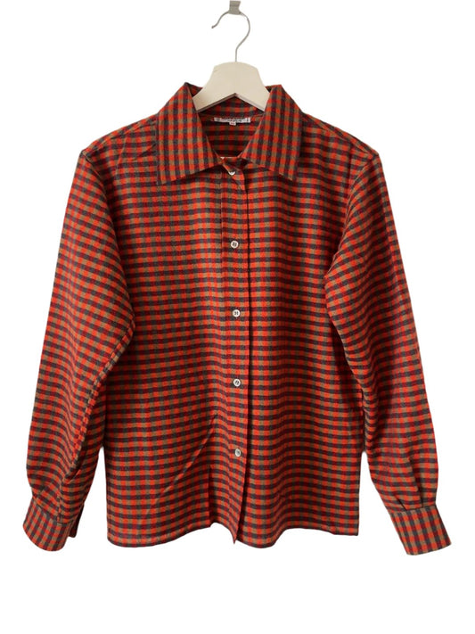 Yves Saint Laurent - rive gauche vintage check shirt