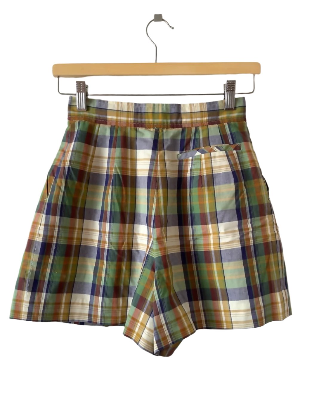KENZO PARIS - golf vintage check shorts