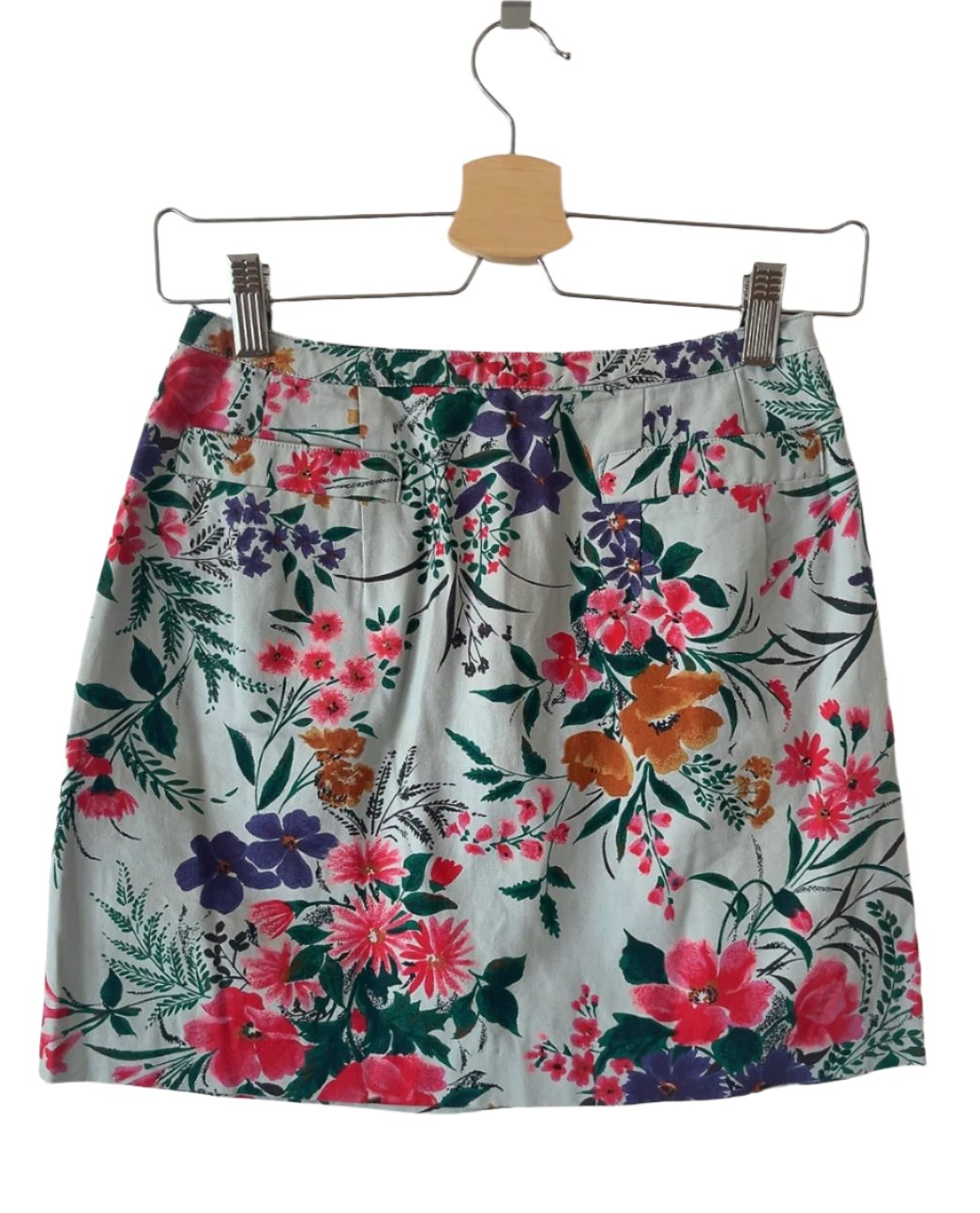 composition by KENZO floral mini skirt