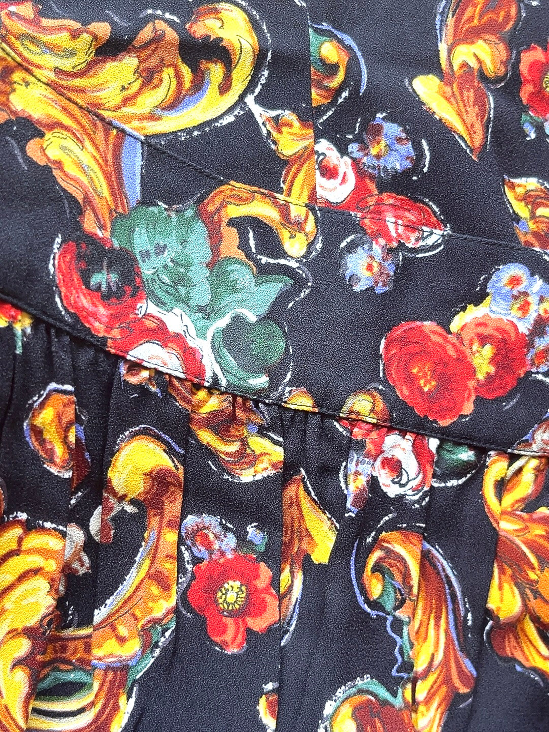 FENDI 80s pattern skirt
