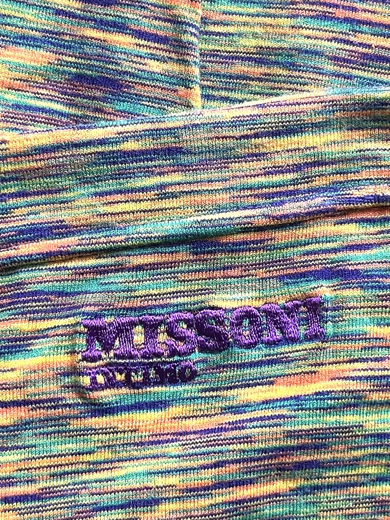 MISSONI vintage cotton biker shorts