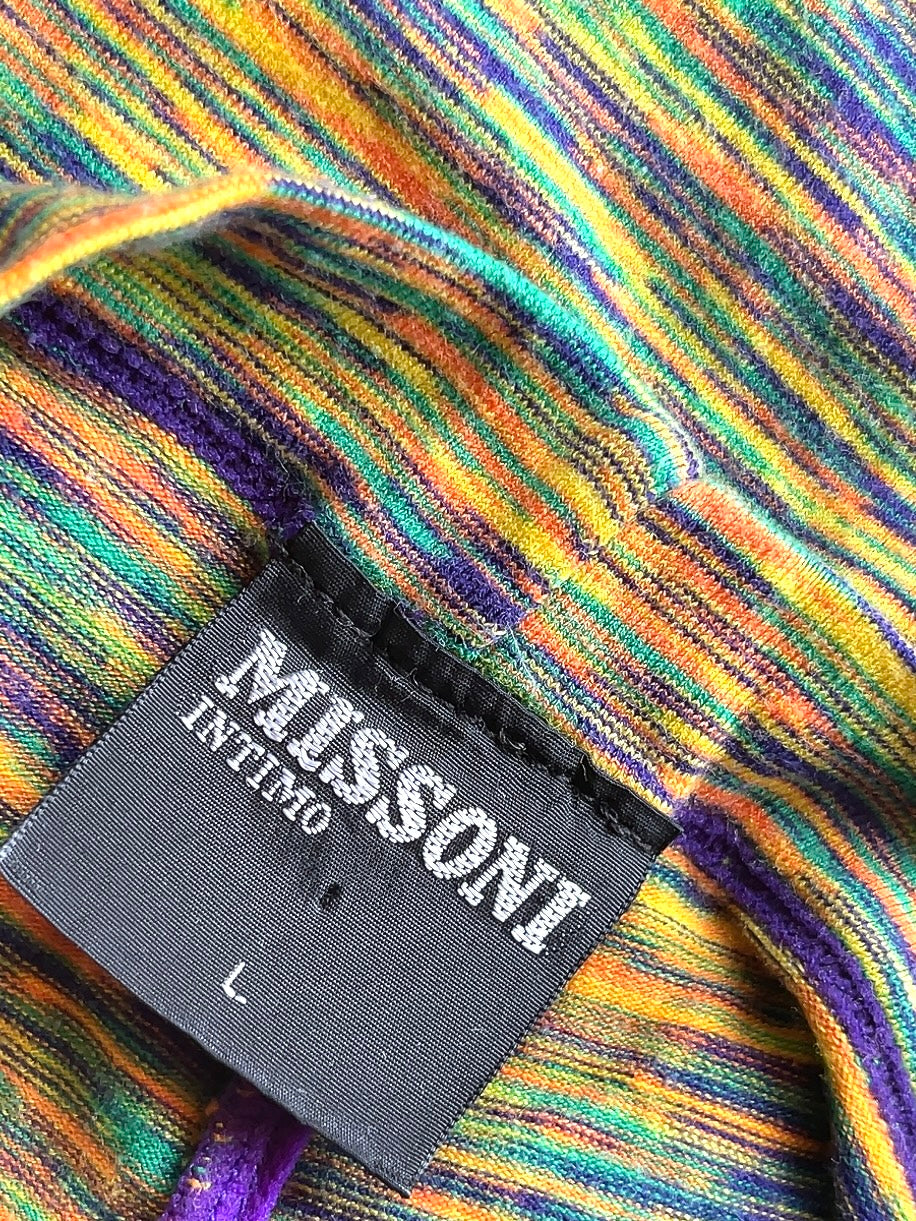 MISSONI vintage cotton biker shorts