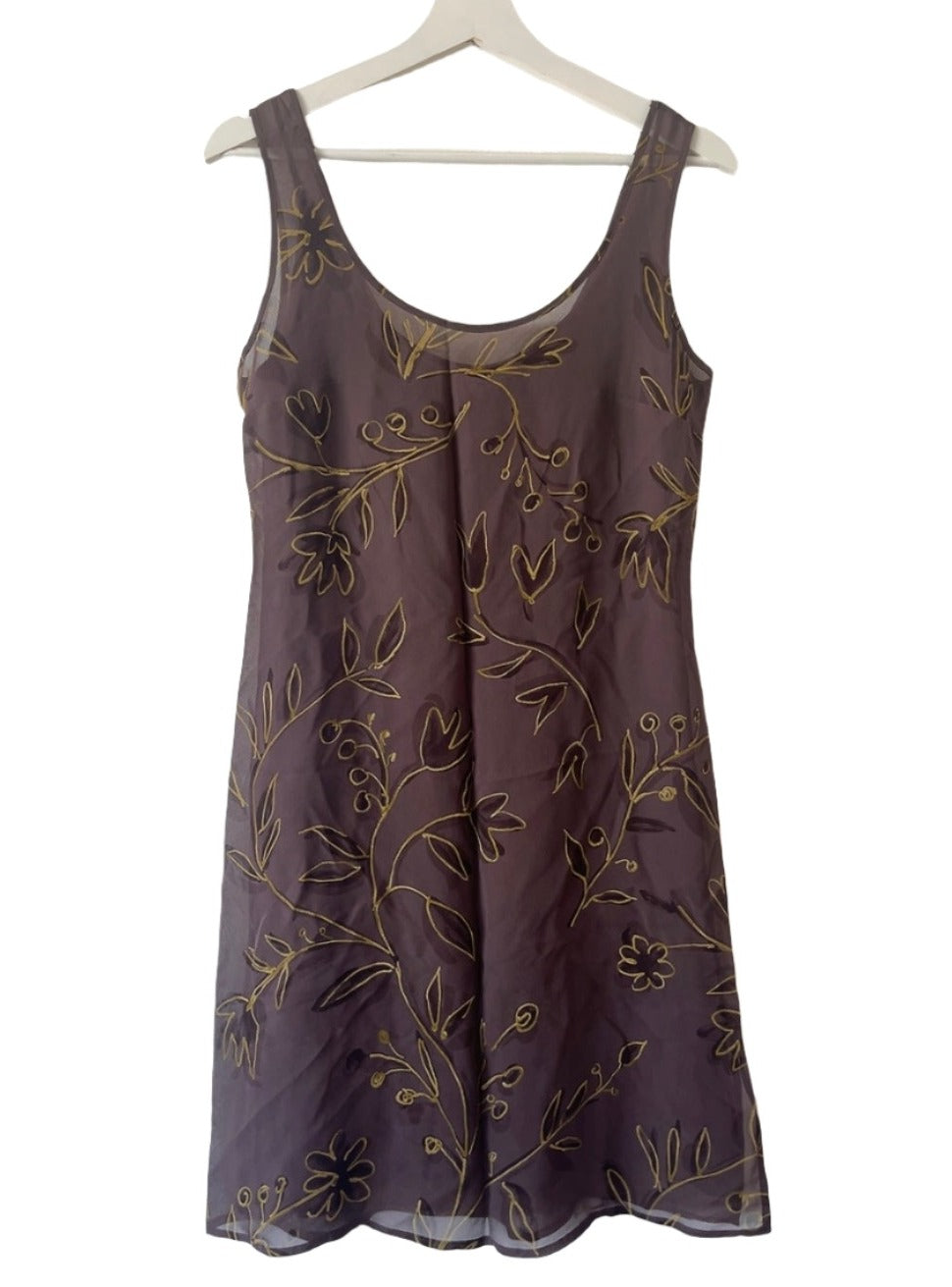 Max Mara silk one-piece Dress & inner set