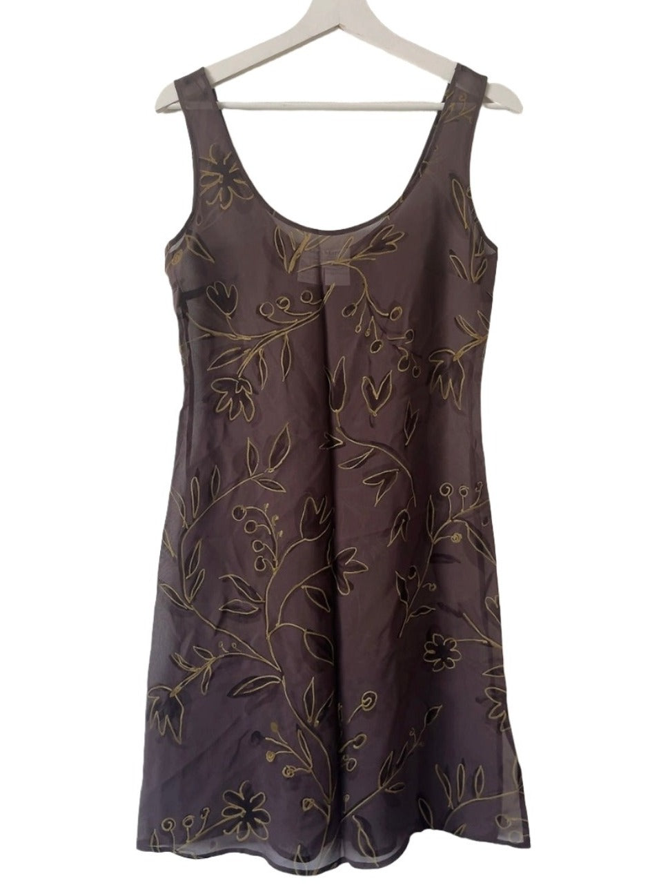 Max Mara silk one-piece Dress & inner set