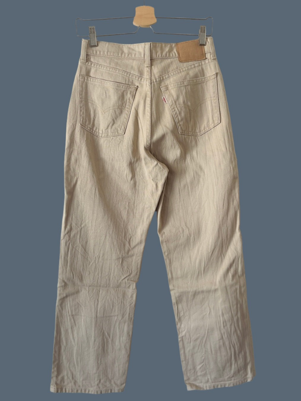 Levi's beige high waist denim pants