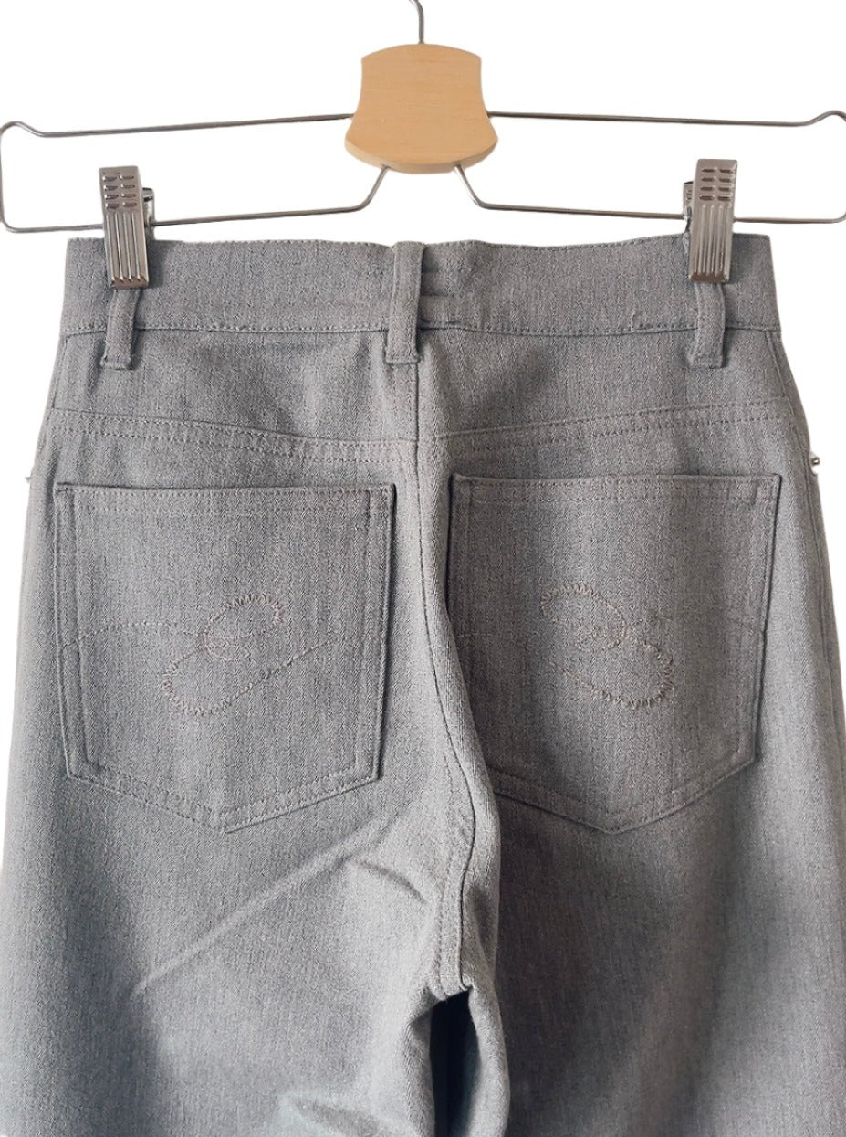ESCADA - sports gray high waist pants
