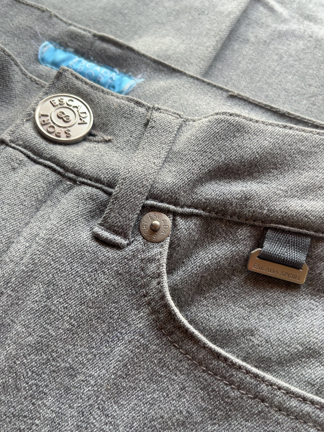 ESCADA - sports gray high waist pants