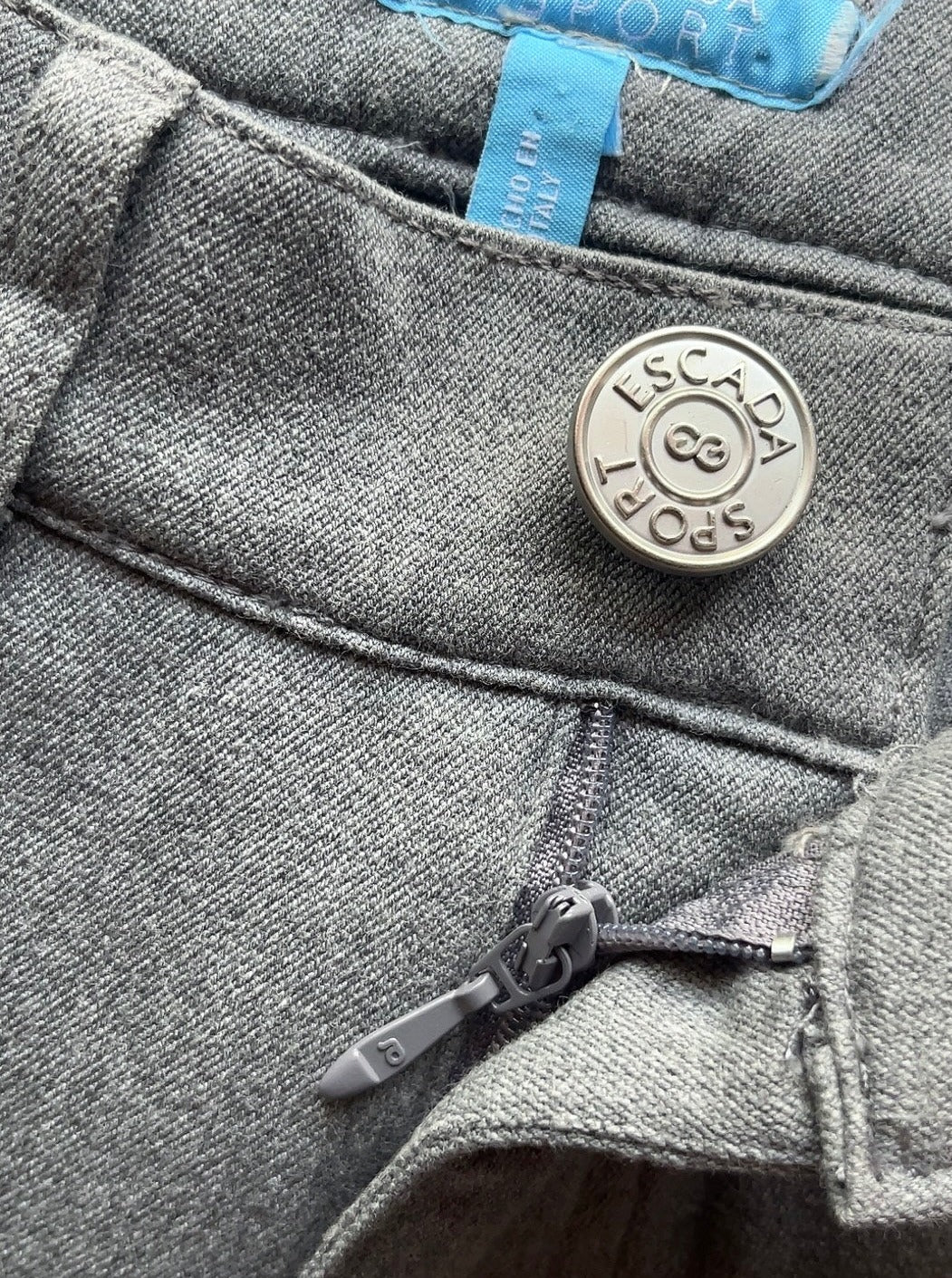 ESCADA - sports gray high waist pants