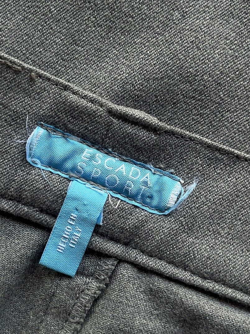 ESCADA - sports gray high waist pants
