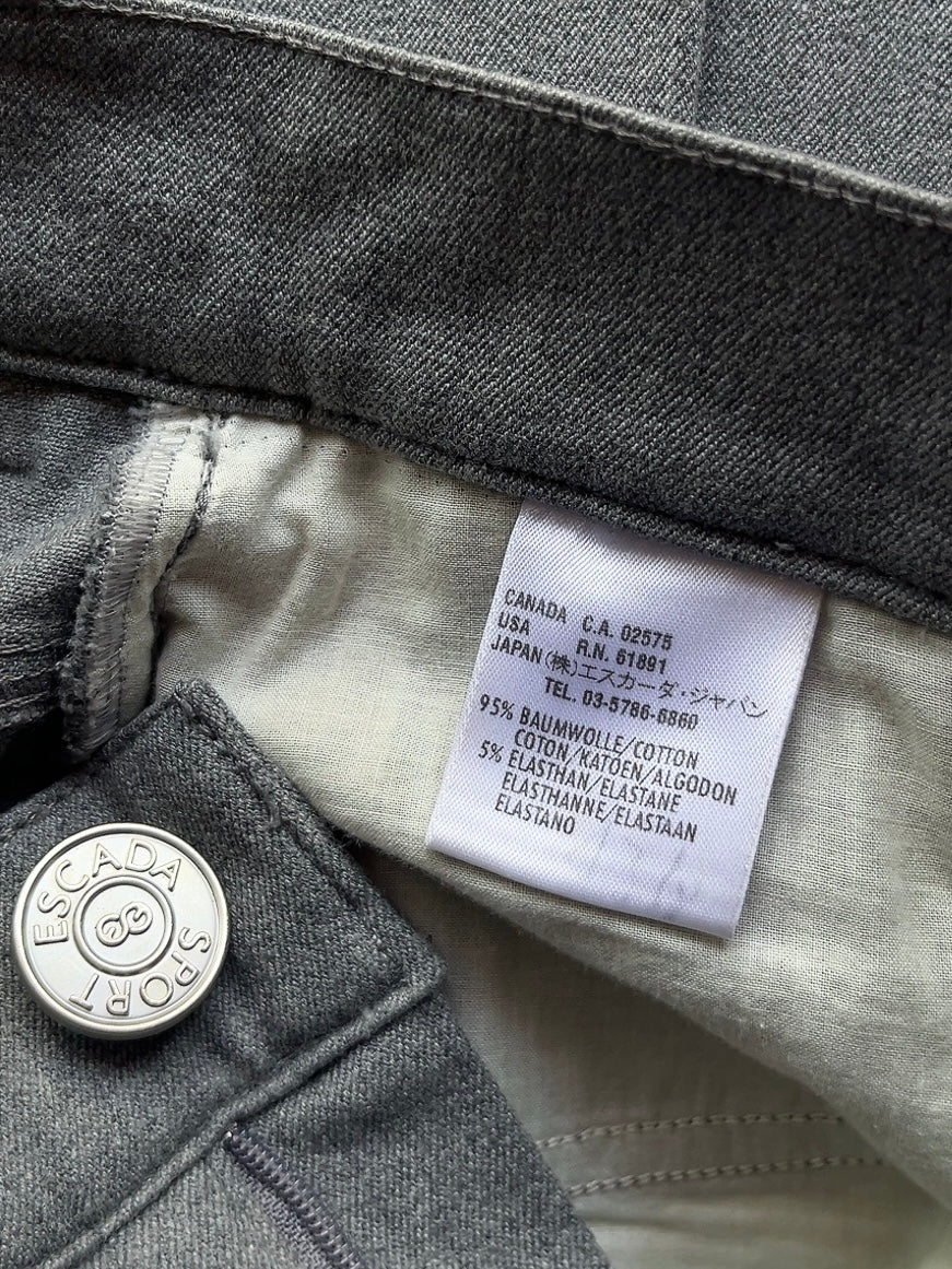 ESCADA - sports gray high waist pants