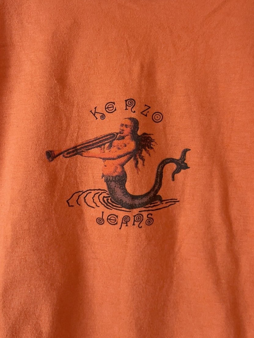 KENZO vintage mermaid tank-top