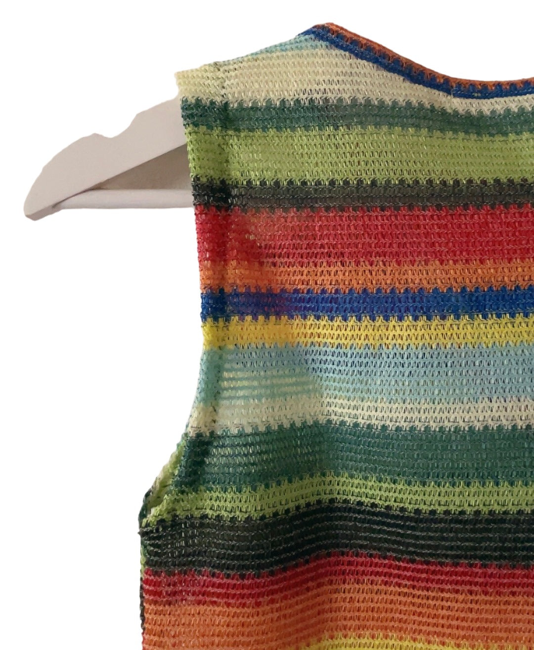 STRADIVARIUS remade mesh tank top